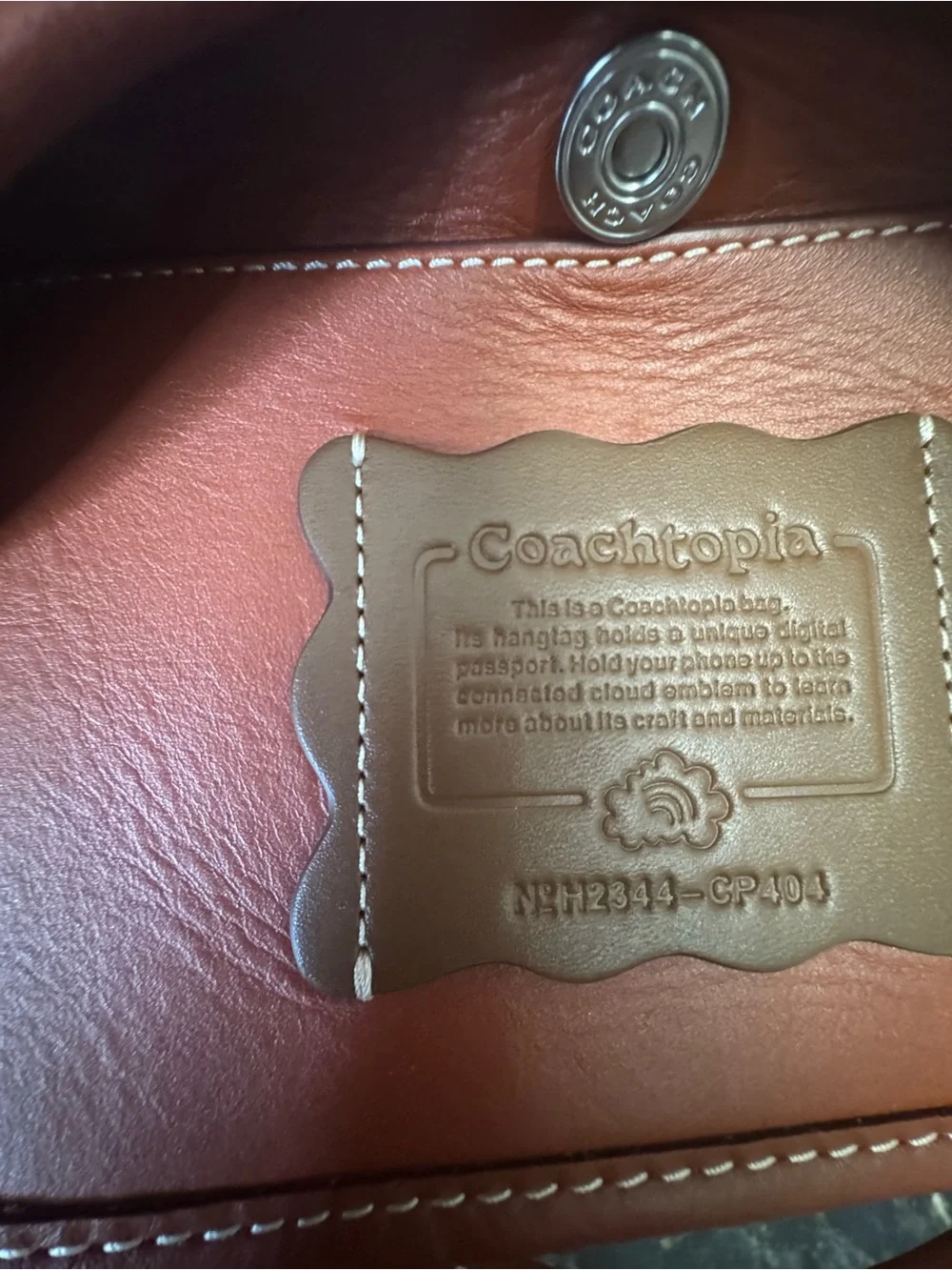Coachtopia Ergo Suede Patchwork OOAK Coach 2023 CP401 Rare